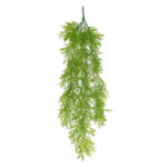 GloboStar® Artificial Garden HANGING BARLEY 20857 Τεχνητό Διακοσμητικό Κρεμαστό Φυτό Κριθάρι Μ26 x Π15 x Υ81cm - Image 2