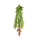 GloboStar® Artificial Garden HANGING BARLEY 20858 Τεχνητό Διακοσμητικό Κρεμαστό Φυτό Κριθάρι Μ26 x Π15 x Υ81cm - Image 2