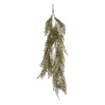 GloboStar® Artificial Garden HANGING FERN 20860 Τεχνητό Διακοσμητικό Κρεμαστό Φυτό Φτέρη Μ28 x Π15 x Υ90cm - Image 2