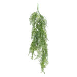 GloboStar® Artificial Garden HANGING FERN 20861 Τεχνητό Διακοσμητικό Κρεμαστό Φυτό Φτέρη Μ28 x Π15 x Υ90cm - Image 2