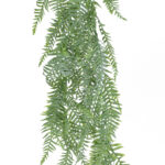 GloboStar® Artificial Garden HANGING FERN 20863 Τεχνητό Διακοσμητικό Κρεμαστό Φυτό Φτέρη Μ28 x Π15 x Υ90cm - Image 3
