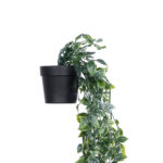 GloboStar® Artificial Garden HANGING DATURA 20865 Τεχνητό Κρεμαστό Διακοσμητικό Φυτό Δατούρα  Φ26 x Y80cm - Image 4