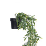 GloboStar® Artificial Garden HANGING GRAPE VINE 20867 Τεχνητό Κρεμαστό Διακοσμητικό Φυτό Αμπελιού Φ20 x Y70cm - Image 4
