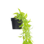 GloboStar® Artificial Garden HANGING CAMELIA LEAF 20879 - Τεχνητό Κρεμαστό Διακοσμητικό Φυτό Φύλλο Καμέλιας Φ31 x Y80cm - Image 4