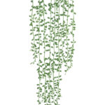 GloboStar® Artificial Garden HANGING LOVER'S TEARS 20882 - Τεχνητό Κρεμαστό Διακοσμητικό Φυτό Lover's Tears Φ15 x Y70cm - Image 3