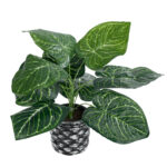 GloboStar® Artificial Garden ANTHURIUM 20892 Τεχνητό Διακοσμητικό Φυτό Ανθούριο Φ40 x Υ33cm - Image 2