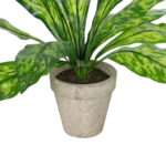 GloboStar® Artificial Garden  SPATHIPHYLLUM POTTED PLANT 20905 Διακοσμητικό Φυτό Σπαθίφυλλο Φ40 x Υ33cm - Image 4