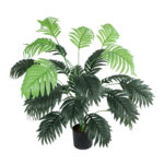 GloboStar® Artificial Garden ARECA PALM PLANT 20915 Διακοσμητικό Φυτό Αρέκα Φ90 x Υ80cm - Image 2
