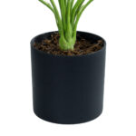 GloboStar® Artificial Garden BANANA PLANT ZEBRA 20929 - Διακοσμητικό Φυτό Μπανανιά Ζέβρα Φ70 x Υ55cm - Image 4