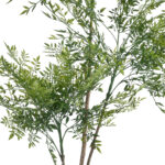 GloboStar® Artificial Garden GREEN NANDINA PLANT 20965 Διακοσμητικό Φυτό Πράσινη Ναντίνα Φ66 x Υ150cm - Image 3