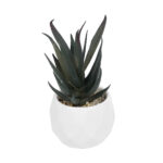 GloboStar® Artificial Garden SUCCULENT ALOE POTTED PLANT 20978 Διακοσμητικό Φυτό Αλόης Φ7 x Υ14cm - Image 2