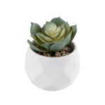 GloboStar® Artificial Garden SUCCULENT ECHEVERIA 20980 Διακοσμητικό Φυτό Παχύφυτο Εχεβέρια Υ7.5cm - Image 2