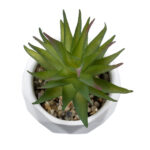 GloboStar® Artificial Garden SUCCULENT ALOE 20982 Διακοσμητικό Φυτό Παχύφυτο Αλόη Υ11cm - Image 3