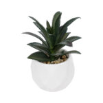 GloboStar® Artificial Garden SUCCULENT ALOE POTTED PLANT 20983 Διακοσμητικό Φυτό Αλόης Φ9 x Υ12cm - Image 2