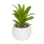 GloboStar® Artificial Garden SUCCULENT ALOE POTTED PLANT 20984 Διακοσμητικό Φυτό Αλόη Φ9 x Υ12cm - Image 2