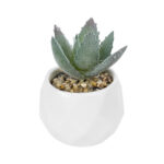 GloboStar® Artificial Garden SUCCULENT ALOE POTTED PLANT 20999 Διακοσμητικό Φυτό Αλόη  Φ7 x Υ9cm - Image 2
