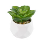 GloboStar® Artificial Garden SUCCULENT ECHEVERIA 21003 Διακοσμητικό Φυτό Παχύφυτο Εχεβέρια Υ8cm - Image 2