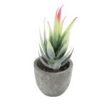 GloboStar® Artificial Garden SUCCULENT ALOE 21009 Διακοσμητικό Φυτό Παχύφυτο Αλόη Υ14cm - Image 2