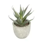 GloboStar® Artificial Garden SUCCULENT ALOE 21022 Τεχνητό Διακοσμητικό Φυτό Αλόη Μ6 x Π6 x Υ12cm - Image 2