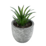 GloboStar® Artificial Garden SUCCULENT ALOE 21030 Διακοσμητικό Φυτό Παχύφυτο Αλόη Υ10cm - Image 2