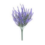 GloboStar® Artificial Garden  LAVENDER BRANCH 21062 Διακοσμητικό Κλαδί Λεβάντας σετ 2 τεμάχια Φ15 x Υ30cm - Image 2