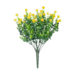 GloboStar® Artificial Garden  BUTTERCUP BRANCH 21063 Διακοσμητικό Κλαδί Ρανούγκουλο σετ 2 τεμάχια Φ20 x Υ30cm - Image 2
