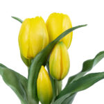 GloboStar® Artificial Garden YELLOW TULIP 21093 Διακοσμητικό Φυτό Κίτρινη Τουλίπα Υ23cm - Image 3