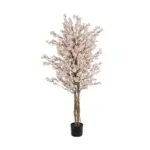 GloboStar® Artificial Garden PINK CHERRY 21098 Τεχνητό Διακοσμητικό Δέντρο Κερασιά Μ80 x Π80 x Υ160cm - Image 2