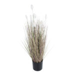 GloboStar® Artificial Garden BEIGE LAGURU 21100 Διακοσμητικό Φυτό Μπεζ Λαγοουρά Υ70cm - Image 2