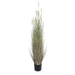 GloboStar® Artificial Garden BEIGE LAGURUS 21102 Διακοσμητικό Φυτό Μπεζ Λαγοουρά Υ140cm - Image 2