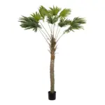 GloboStar® Artificial Garden WASHINGTONIA FILIFERA TREE 21107 Τεχνητό Διακοσμητικό Φοινικόδεντρου Υ200cm - Image 2