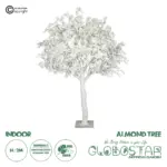 GloboStar® Artificial Garden ALMOND TREE 21113 Τεχνητό Διακοσμητικό Δέντρο Αμυγδαλιά Μ180 x Π180 x Υ200cm