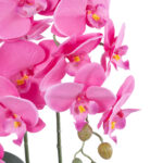 GloboStar® Artificial Garden PINK ORCHID 21116 Διακοσμητικό Φυτό Ροζ Ορχιδέα Υ45cm - Image 3