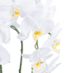 GloboStar® Artificial Garden WHITE ORCHID 21117 Διακοσμητικό Φυτό Λευκή Ορχιδέα Υ45cm - Image 3