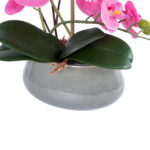GloboStar® Artificial Garden PINK ORCHID 21121 Διακοσμητικό Φυτό Έντονο Ροζ Ορχιδέα Υ43cm - Image 4