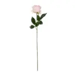 GloboStar® Artificial Garden PINK ROSE BRANCH 21148 Τεχνητό Διακοσμητικό Κλαδί Τριαντάφυλλα Ροζ Y63cm - Image 2