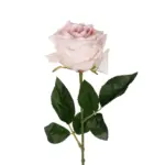 GloboStar® Artificial Garden PINK ROSE BRANCH 21148 Τεχνητό Διακοσμητικό Κλαδί Τριαντάφυλλα Ροζ Y63cm - Image 3