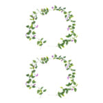 GloboStar® Artificial Garden MORNING GLORY GARLAND 21152 Τεχνητή Διακοσμητική Γυρλάντα Ορτανσίας Φ20 x Υ230cm Σετ 2 τεμαχίων - Image 4