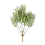 GloboStar® Artificial Garden Green PALMLEAF BRANCH 21155 Τεχνητό Διακοσμητικό Κλαδί Φοίνικα Πράσινο Y90cm - Image 2