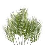 GloboStar® Artificial Garden Green PALMLEAF BRANCH 21155 Τεχνητό Διακοσμητικό Κλαδί Φοίνικα Πράσινο Y90cm - Image 3