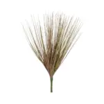 GloboStar® Artificial Garden BEIGE GRASS BOUQUET 21157 Τεχνητό Διακοσμητικό Μπουκέτο Grass Γκρι Y45cm - Image 2