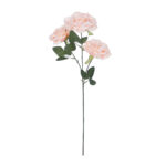 GloboStar® Artificial Garden PALE PINK CLIMBING ROSE BRANCH 21195 Τεχνητό Διακοσμητικό Κλαδί Τριαντάφυλλο απαλό Ροζ Y66cm - Image 2