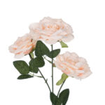 GloboStar® Artificial Garden PALE PINK CLIMBING ROSE BRANCH 21195 Τεχνητό Διακοσμητικό Κλαδί Τριαντάφυλλο απαλό Ροζ Y66cm - Image 3