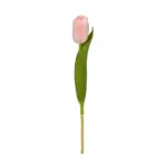 GloboStar® Artificial Garden PINK TULIP BRANCH 21200 Τεχνητό Διακοσμητικό Κλαδί Ροζ Τουλίπα Y37cm - Image 2