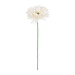 GloboStar® Artificial Garden PALE PINK GERBERABRANCH 21204 Τεχνητό Διακοσμητικό Κλαδί Ζέρμπερας Απαλό Ροζ Y44cm - Image 2