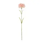 GloboStar® Artificial Garden PALE PING CARNATION BRANCH 21208 Τεχνητό Διακοσμητικό Κλαδί Γαρίφαλο Απαλό Ρόζ Y60cm - Image 2