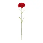 GloboStar® Artificial Garden Red CARNATION BRANCH 21210 Τεχνητό Διακοσμητικό Κλαδί Γαρίφαλο Κόκκινο Y60cm - Image 2