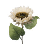 GloboStar® Artificial Garden PINK SUNFLOWER  BRANCH 21211 Τεχνητό Διακοσμητικό Κλαδί Ηλιοτρόπιο Ροζ Y50cm - Image 3