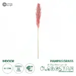 GloboStar® Artificial Garden PAMPAS GRASS 21218 Αποξηραμένο Διακοσμητικό Γρασίδι Πάμπας Μ10 x Π10 x Υ150cm