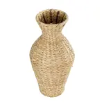 GloboStar® Artificial Garden HAVANA 21223 Διακοσμητικό Πλεκτό Καλάθι Κασπώ Γλάστρα Μπεζ Π22 x M22 x Υ42cm - Image 3